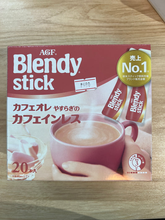 Blendy Stick Cafe Au Lait Decaf