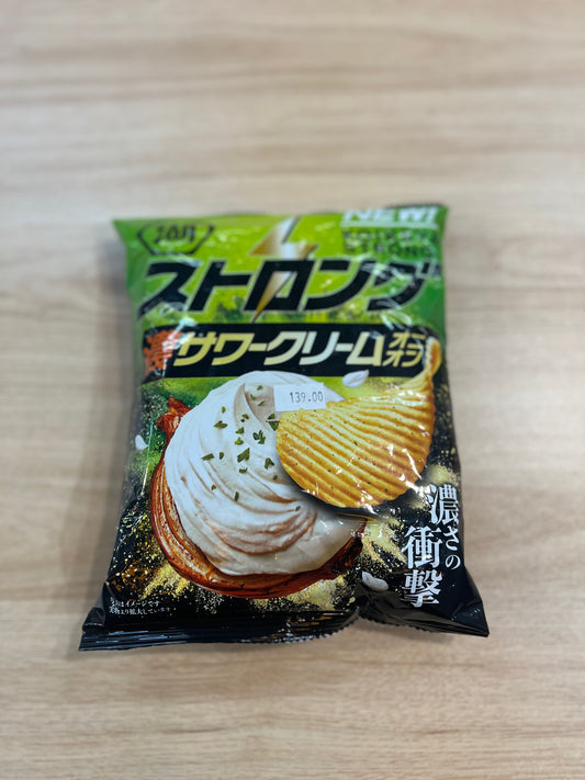 Koikeya Strong Dark Sour Cream Onion