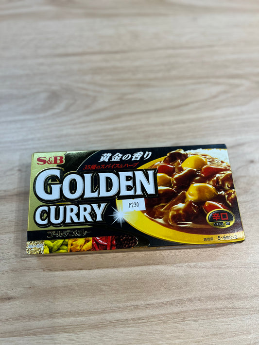 S&B Golden Curry Medium Hot 198g