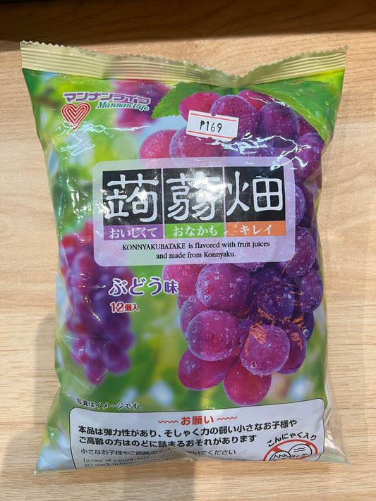 Mannan Life Konnyaku Batake Grape Flavor