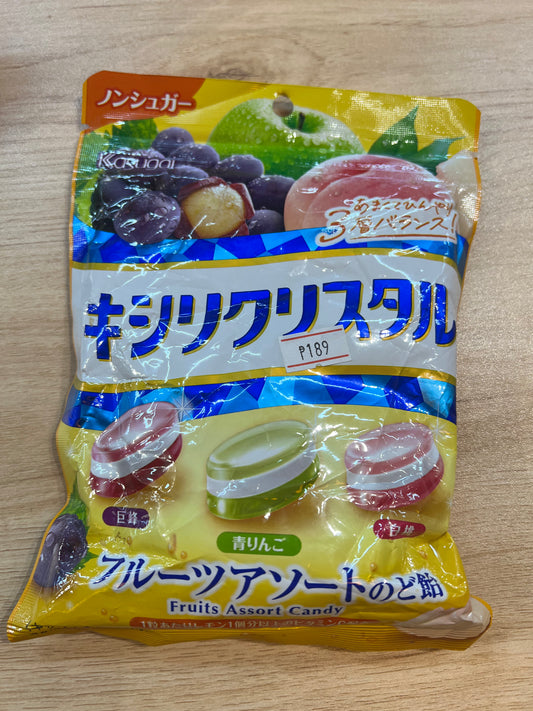 Kasugai Kishiri Crystal Fruit Assort Lozenge