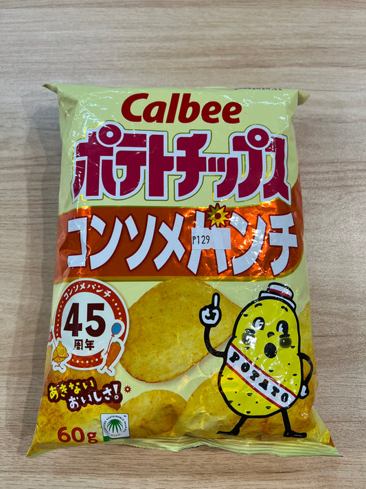 Calbee Potato Chips Consomme Punch