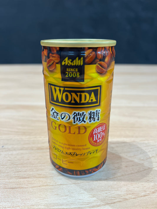 Asahi Beverage Wonda Gold Slightly Sweet 185g