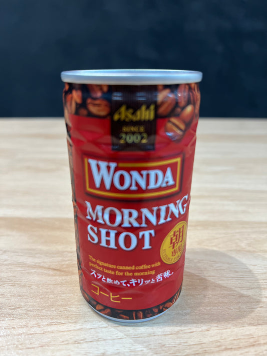 Asahi Wonda Morning Shot Coffe 185ml