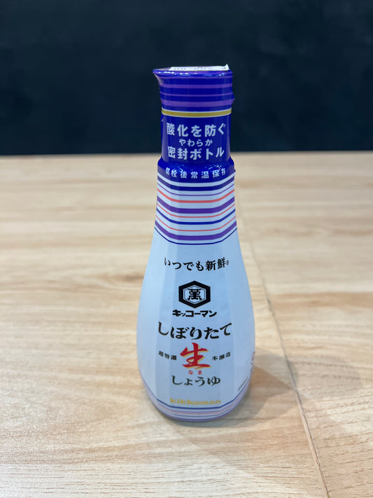 Kikkoman Shiboritate Nama Soy Sauce 200ml