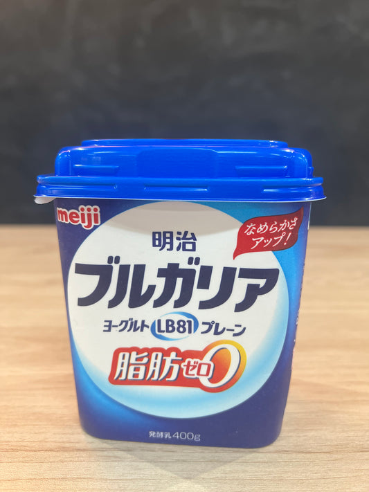 Meiji Bulgaria Yogurt Plain Fat 0 400g