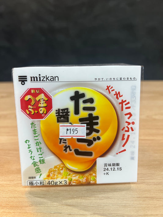 Mizkan Kin No Tsubu Egg Soy Sauce Nato